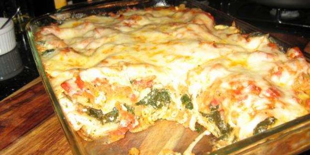 лазанья с сыром