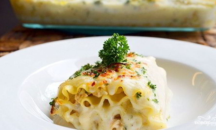 Рецепт лазаний с тунцом