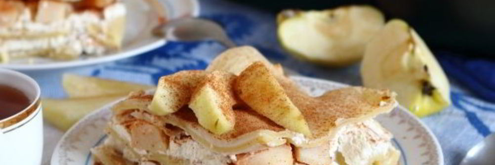 Лазанья с творогом