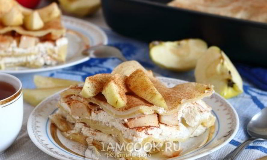 Рецепт лазаний с творогом