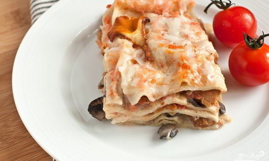Рецепт лазаний с ветчиной и сыром