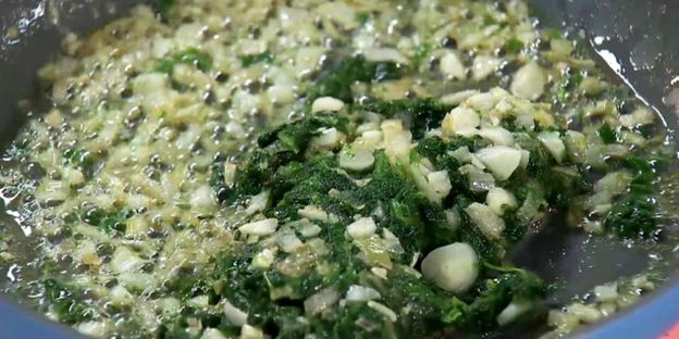 лазанья со шпинатом