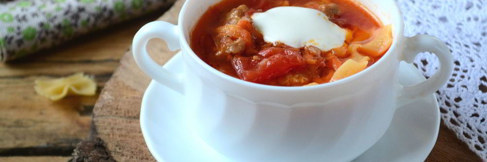 Лазанья-суп