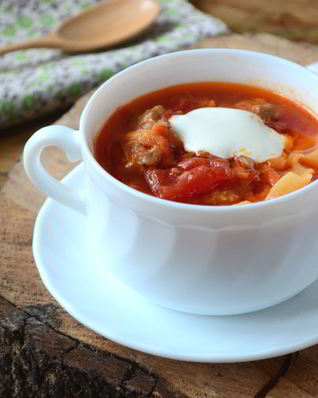 Лазанья-суп