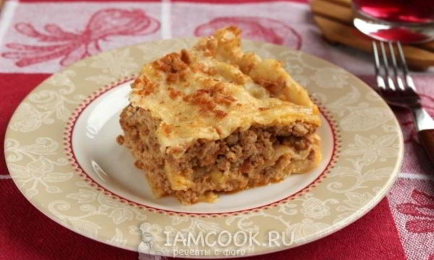 Рецепт лазаний в мультиварке