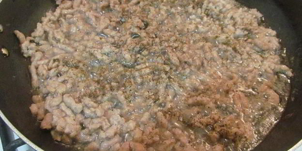 ленивая лазанья с лавашом