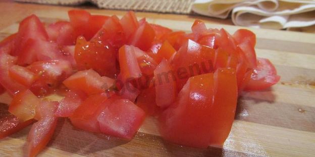 ленивая лазанья с лавашом