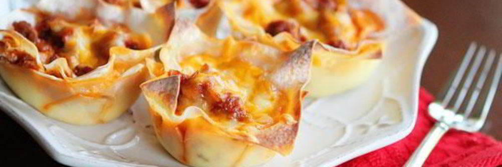 Мини-лазанья