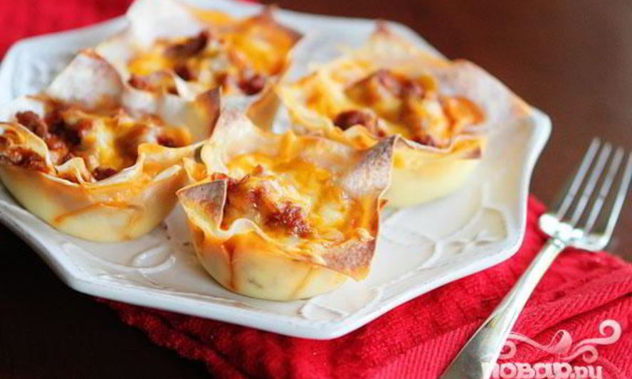 Рецепт мини-лазаний