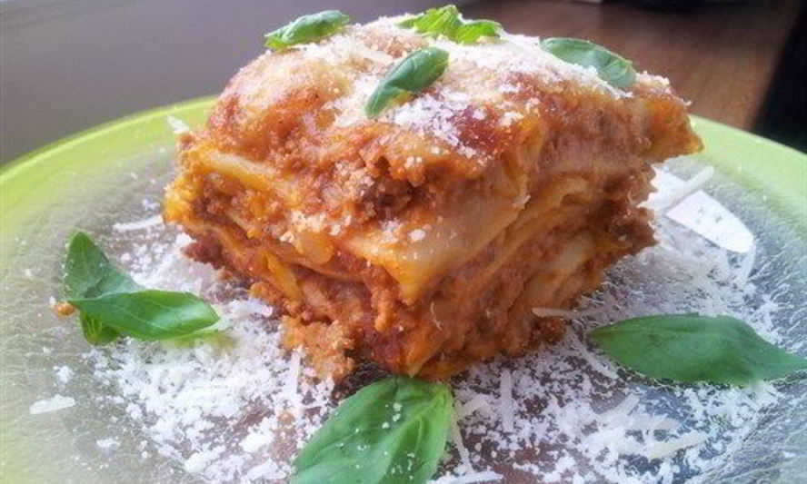 Рецепт мясной лазанья