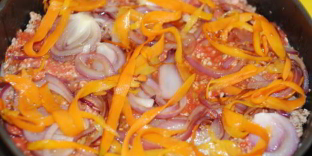 овощная лазанья без теста