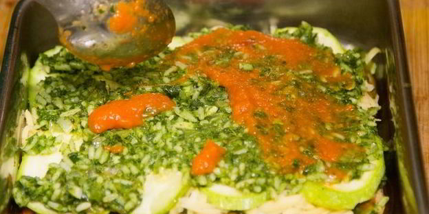 овощная лазанья