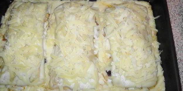 овощная вегетарианская лазанья с кабачками