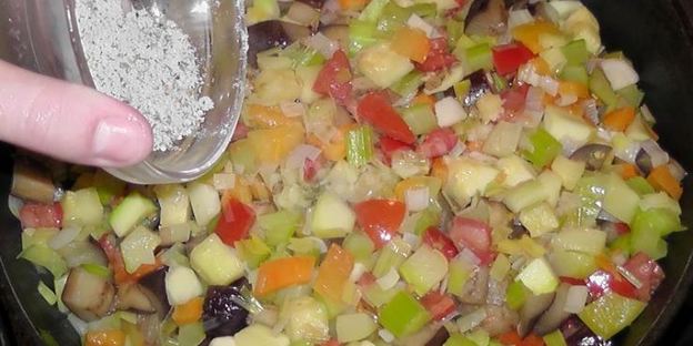 овощная вегетарианская лазанья с кабачками