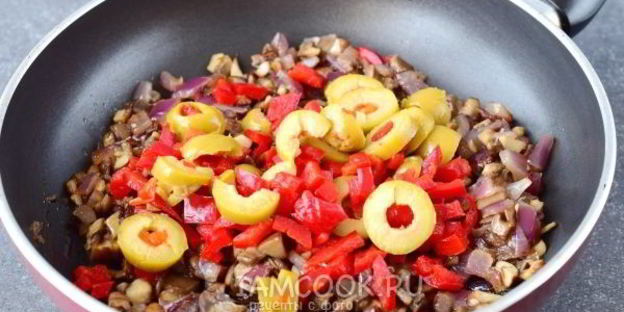 постная лазанья с грибами