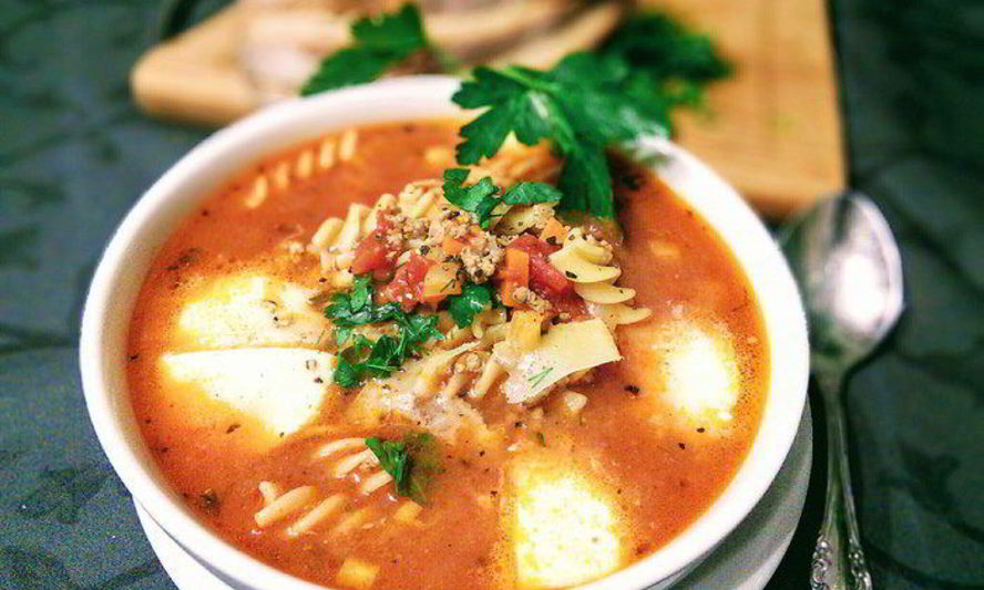 Рецепт супа-лазаний