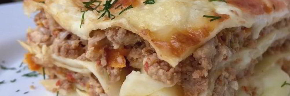 Вкусная домашняя лазанья