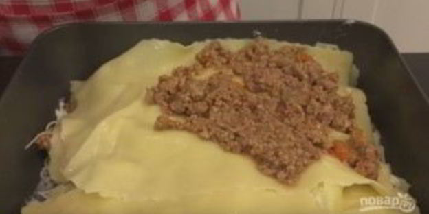 вкусная домашняя лазанья