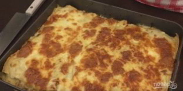 вкусная домашняя лазанья