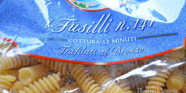 белая паста — итальянские макароны