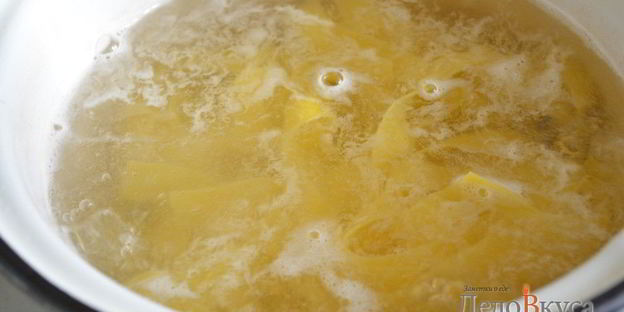 белая паста — итальянские макароны