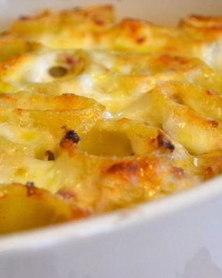 Фаршированная запеченная паста