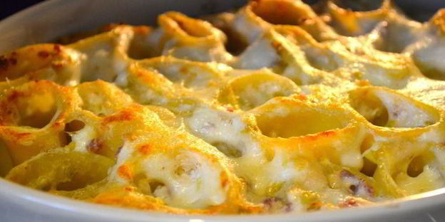 фаршированная запеченная паста