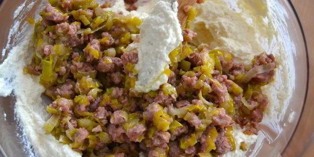 фаршированная запеченная паста