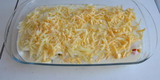 каннеллоне под соусом бешамель