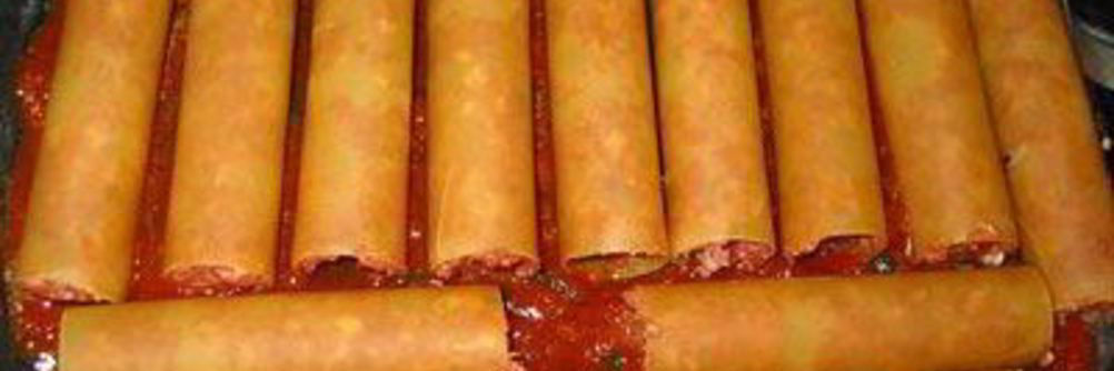 Каннеллони с мясом