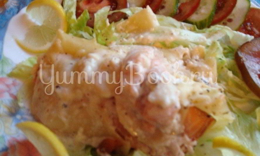 Рецепт каннеллонь с семгой