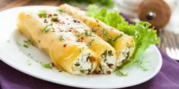 каннеллони с сыром