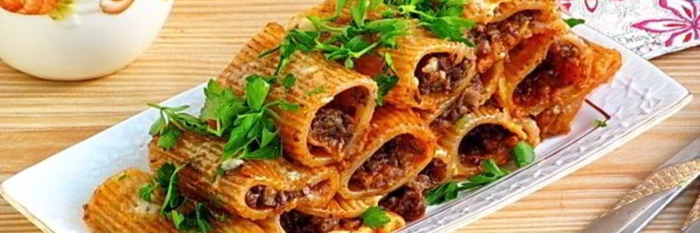 Каннелони с грибами в мультиварке