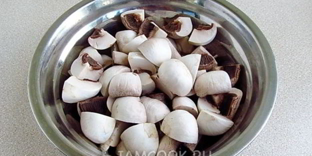 каннелони с грибами в мультиварке