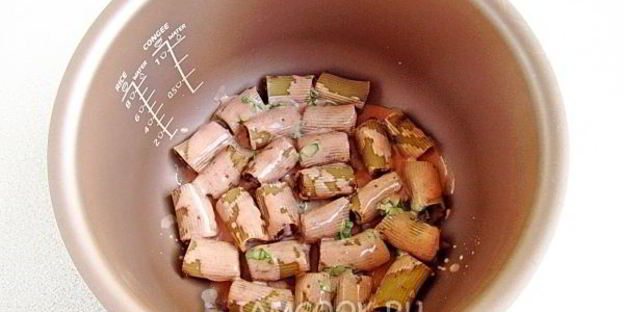 каннелони с грибами в мультиварке