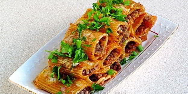 каннелони с грибами в мультиварке