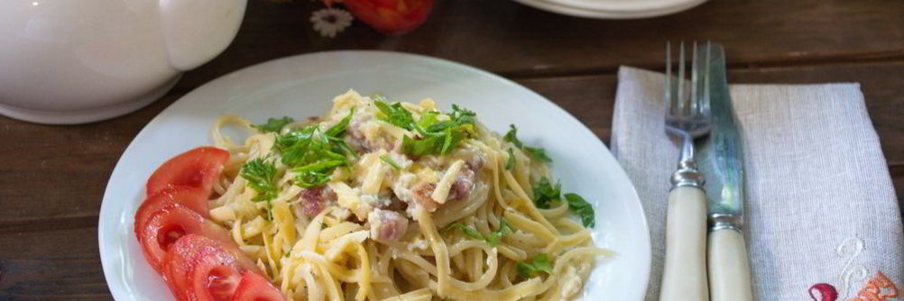 Классическая паста карбонара