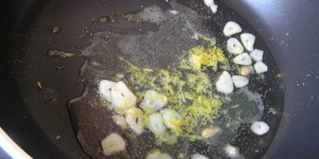 лимонная паста с черри