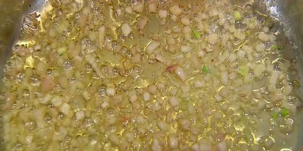 макароны с лисичками и сметаной