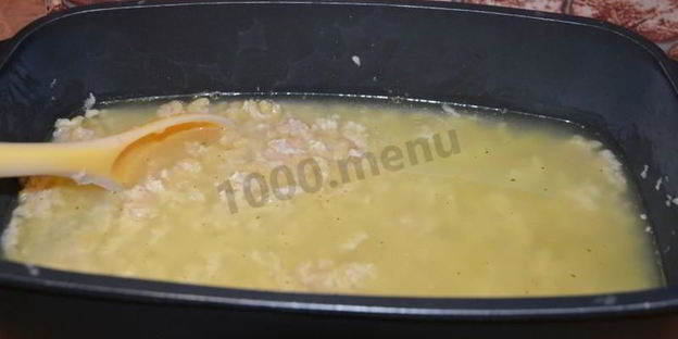 макароны с мясом в духовке