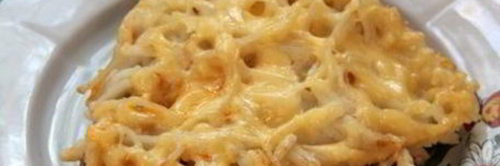 Макароны с соусом бешамель