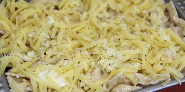 макароны с сыром