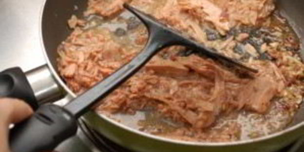 макароны с тунцом