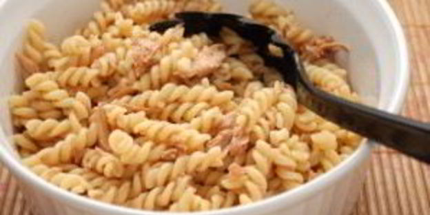 макароны с тунцом