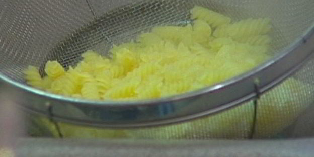 макароны со спаржей