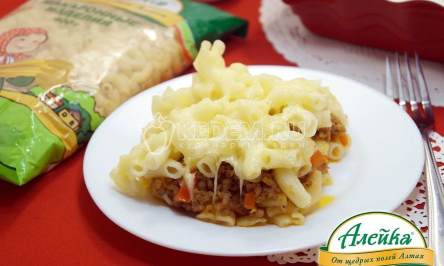 Рецепт макарон в духовке