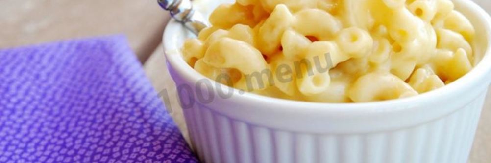 Макароны в микроволновке