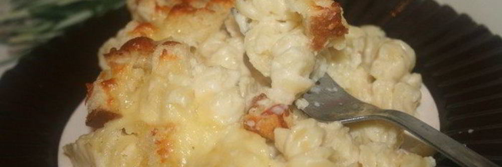 Макароны, запеченные с сыром