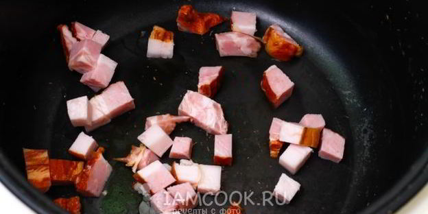 паста карбонара в мультиварке