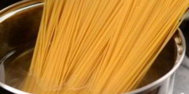 паста с беконом